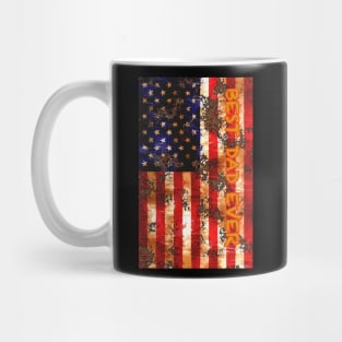 American Flag Best Dad Ever T-shirt Mug